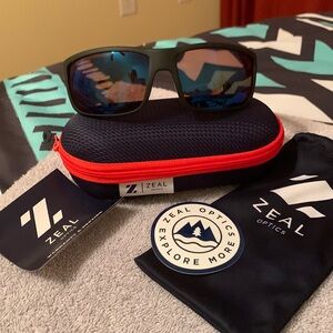 Men’s Zeal Red Cliff style sunglasses